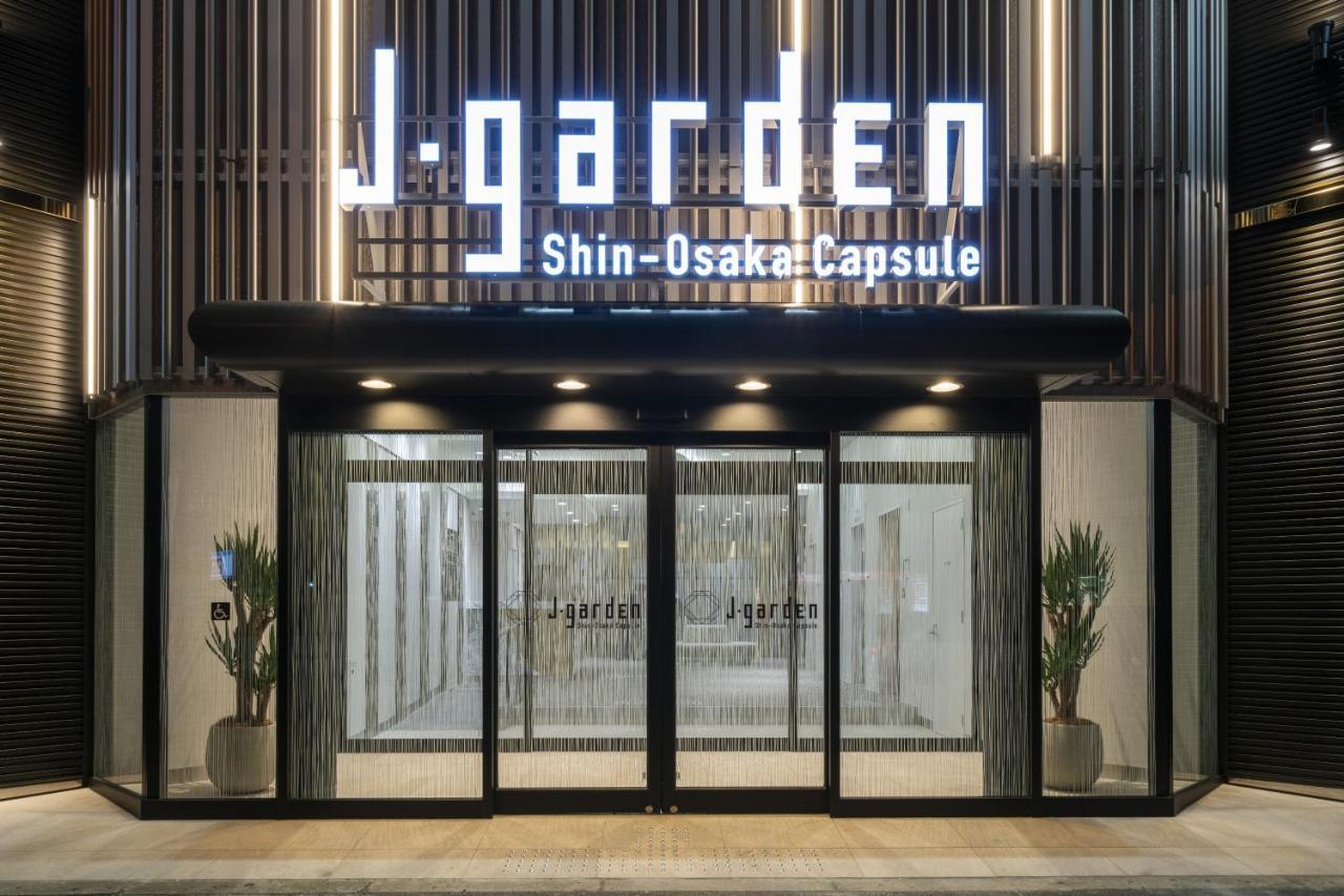 Capsule Hotel J Garden Shin-Osaka Exterior photo